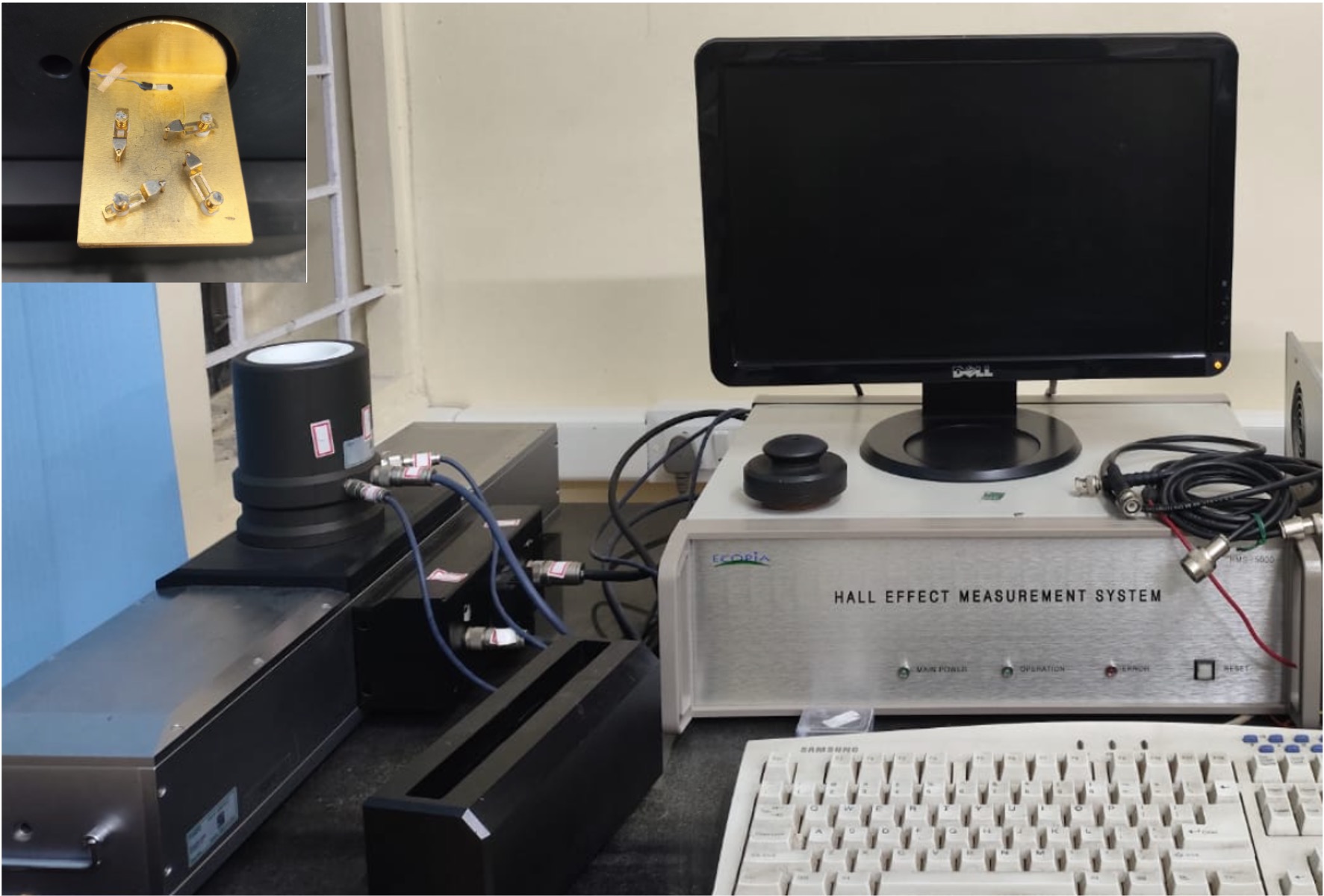 Hall measurement System