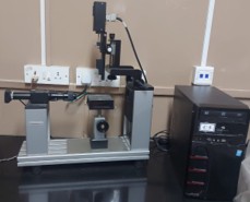 Contact angle goniometer